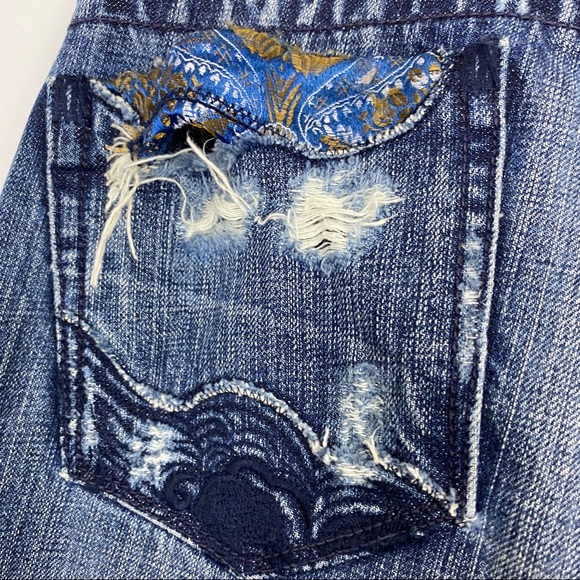 Buffalo David Bitton Jeans Embellished Size 30 - Picture 5 of 7